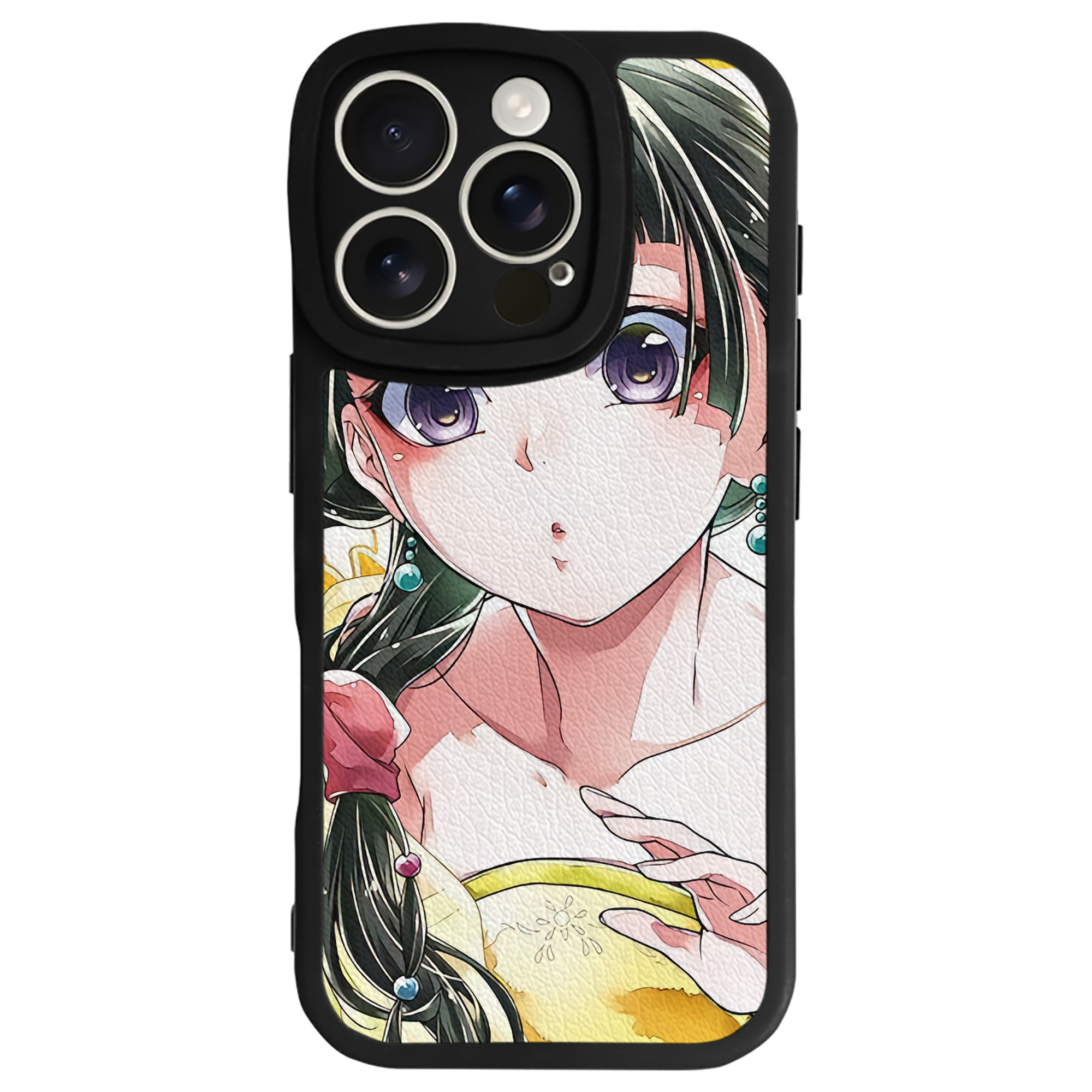 薬屋のひとりごと The Apothecary Diaries 【iPhone 16シリーズ対応】シリコンスマホケース（レザー調） 材質：シリコン